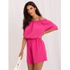 Italy Moda Kombinezonas-MO-KO-0626.86-ciemny rožinė