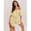 Italy Moda Kombinezonas-MO-KO-0626.86-jasny geltona