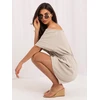 Italy Moda Kombinezonas-MO-KO-0626.86-smėlio spalva