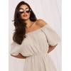 Italy Moda Kombinezonas-MO-KO-0626.86-smėlio spalva