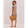 Italy Moda Kombinezonas-MO-KO-0627.76-ciemny bezowy