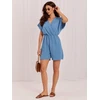 Italy Moda Kombinezonas-MO-KO-0627.76-mėlyna