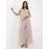 Italy Moda Komplet-DHJ-KMPL-20882.66-ciemny bezowy