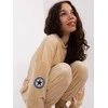 Italy Moda Veliūrinis komplektas moterimsDHJ-KMPL-8328.97-smėlio spalva