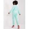 Veliūrinis kostiumas moterims ITALY MODA DHJ-KMPL-8655.05