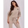 Italy Moda Komplet-IR-KMPL-JK9436A.84-smėlio spalva