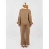 Italy Moda Laisvalaikio kostiumas moterims-IT-KMPL-10015.33-ruda