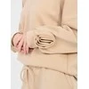 Italy Moda Laisvalaikio kostiumas moterims-IT-KMPL-10015.58-smėlio spalva