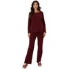 Italy Moda Kostiumėlis moterimsIT-KMPL-2219.51-bordinė