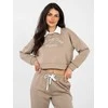 Italy Moda Laisvalaikio kostiumas moterims-IT-KMPL-22212.36-ciemny bezowy