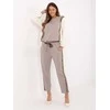 Italy Moda Laisvalaikio kostiumas moterims--IT-KMPL-9838.27-ciemny bezowy
