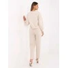 Italy Moda Laisvalaikio kostiumas moterims- -IT-KMPL-9850.14P-jasny smėlio spalva
