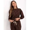 Italy Moda Laisvalaikio kostiumas moterims--IT-KMPL-9850.14P-ruda