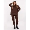 Italy Moda Laisvalaikio kostiumas moterims-IT-KMPL-9860.61-ciemny ruda