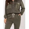 Italy Moda Laisvalaikio kostiumas moterims--IT-KMPL-9872.97-khaki