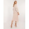 Italy Moda Komplet-MI-KMPL-24266.65P-smėlio spalva