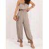Italy Moda Komplet-MI-KMPL-6323.22P-ciemny bezowy