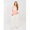 Italy Moda Laisvalaikio kostiumas moterims-MI-KMPL-82649.29-brzoskwiniowy