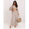 Italy Moda Komplet-MI-KMPL-A543817.98-ciemny bezowy