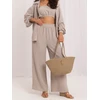 Italy Moda Komplet-MI-KMPL-A543817.98-ciemny bezowy
