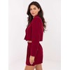 Italy Moda Kostiumėlis moterims-MI-KMPL-C682.76-bordinė
