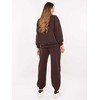 Italy Moda Komplet-MI-KMPL-M5879.86-ciemny ruda