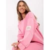 Italy Moda Kostiumėlis moterims-MI-KMPL-M5879.86-rožinis