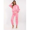 Italy Moda Kostiumėlis moterims-MI-KMPL-M5879.86-rožinis