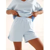 Italy Moda Komplet-MO-KMPL-M61773xy.86-šviesiai mėlyna