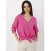 Italy Moda Koszula-DHJ-KS-25108.60P-fluo rožinis