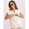 Italy Moda Koszula-IR-KS-M116056.98-ecru