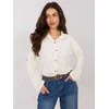 Italy Moda Koszula-IT-KS-22390.81-jasny smėlio spalva
