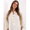 Italy Moda Koszula-IT-KS-233607.63-jasny smėlio spalva