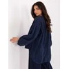 Italy Moda Koszula-IT-KS-233607.63-tamsiai mėlyna