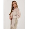 Italy Moda Koszula-IT-KS-26010.76-smėlio spalva