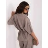 Italy Moda Koszula-IT-KS-FL10320.12-ciemny bezowy