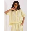 Italy Moda Koszula-IT-KS-FL10320.12-jasny geltona
