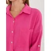 Italy Moda Koszula-MI-KS-2337.18-fuksjowy