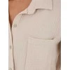 Italy Moda Koszula-MI-KS-2337.18-smėlio spalva