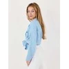 Italy Moda Koszula-MI-KS-2337.77-šviesiai mėlyna