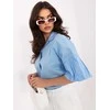 Italy Moda Koszula-MI-KS-3389A.90-šviesiai mėlyna