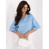 Italy Moda Koszula-MI-KS-3389A.90-šviesiai mėlyna