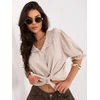 Italy Moda Koszula-MI-KS-3927671.05P-ciemny bezowy