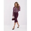 Italy Moda Koszula-MI-KS-52078.03-violetinė