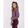 Italy Moda Koszula-MI-KS-52078.03-violetinė