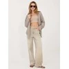 Italy Moda Koszula-MI-KS-82377.83-ciemny bezowy