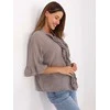Italy Moda Koszula-MI-KS-92224.95-ciemny bezowy