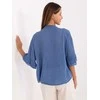 Italy Moda Koszula-MI-KS-92224.95-ciemny mėlyna