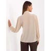 Italy Moda Koszula-MI-KS-A2818.09-jasny smėlio spalva