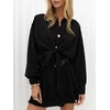Italy Moda Koszula-MI-KS-C306.70-juoda